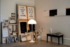 Louis Poulsen Panthella Stehlampe, Opal White -Heimdekoration Rabatt louis poulsen panthella stehlampe opal white 15