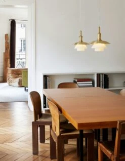 Louis Poulsen PH 3/3 Hängelampe, Messing / Opalglas 11 Louis Poulsen PH 3/3 Hängelampe, Messing / Opalglas -Heimdekoration Rabatt louis poulsen ph 3 3 3