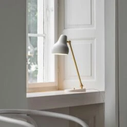 Louis Poulsen VL38 Tischslampe, Schwarz -Heimdekoration Rabatt louis poulsen vl38 tischslampe weiss messing 6