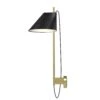 Louis Poulsen Yuh Wall Light, Brass/Black 1 Louis Poulsen Yuh Wall Light, Brass/Black -Heimdekoration Rabatt louis poulsen yuh wall light 2
