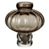 Balloon 02 Vase 20 Cm, Rauchfarben -Heimdekoration Rabatt louise roe balloon vase 02 smoke 1