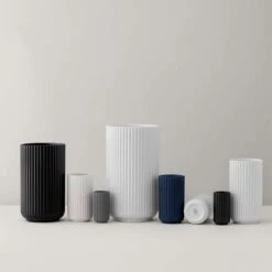 Lyngby Porcelæn Lyngby Vase 15 Cm, Schwarz -Heimdekoration Rabatt lyngby porceln lyngby vase 15 cm dunkelgrau 1