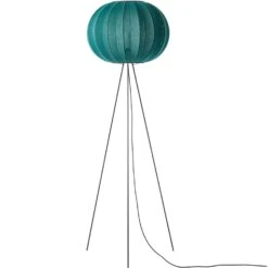 Knit-Wit Stehlampe Hoch Rund 45 Cm, Seagrass