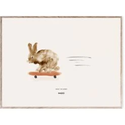 Rocky The Rabbit Poster, 30x40 Cm
