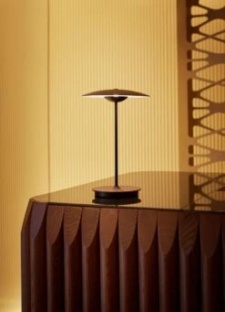 Marset Ginger 20 M Tischlampe Tragbar, Wenge -Heimdekoration Rabatt marset ginger 20 m tischleuchte cordless wenge 23