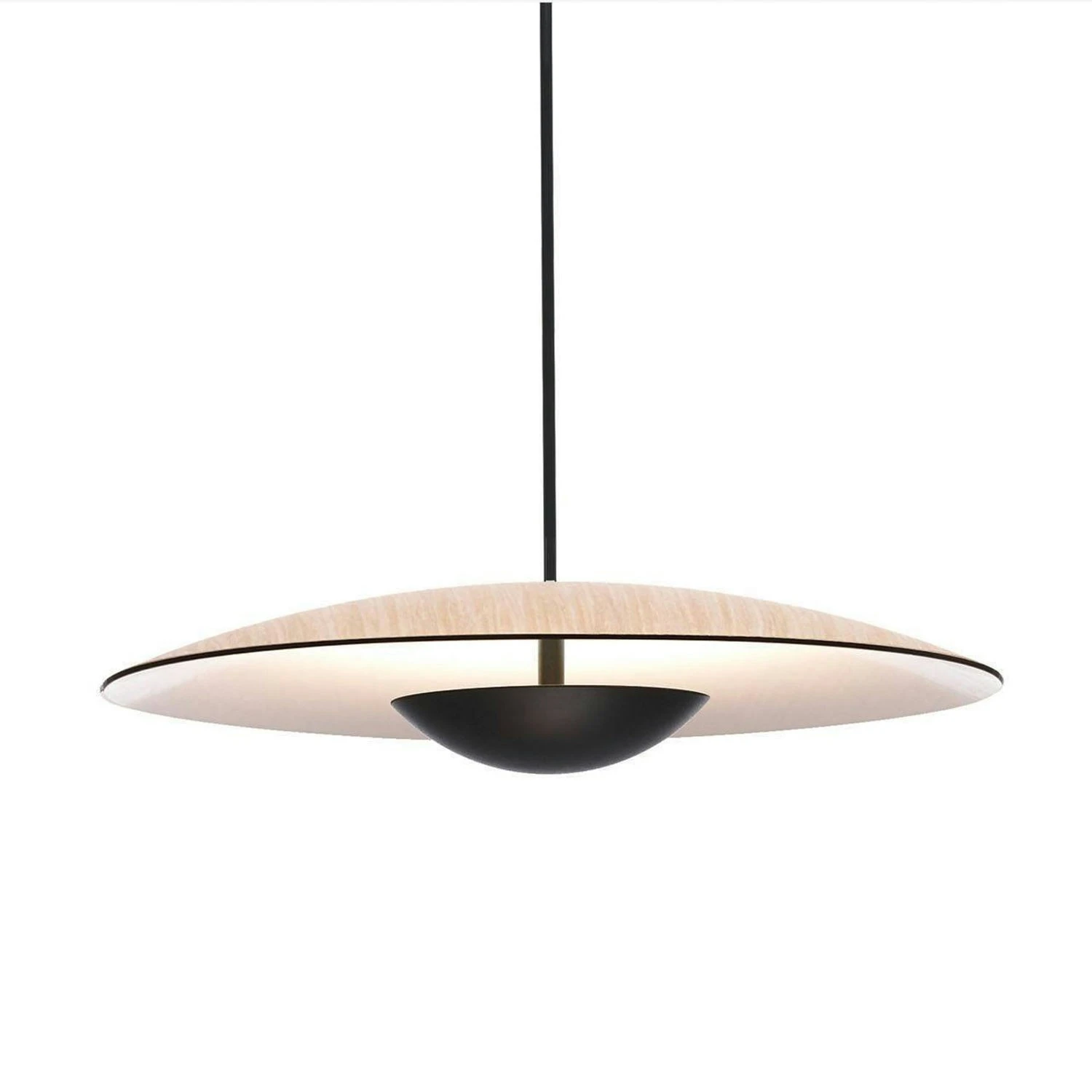 Marset Ginger Deckenleuchte Ø42cm, Eiche 3 Marset Ginger Deckenleuchte Ø42cm, Eiche