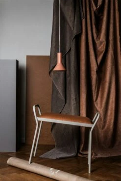 Maze Anyone Hocker, Grau/Rost -Heimdekoration Rabatt maze anyone hocker 13