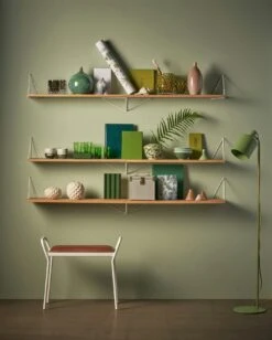 Maze Anyone Hocker, Weiß/Vintage Cognac -Heimdekoration Rabatt maze anyone hocker 51