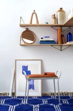 Maze Anyone Hocker, Grau/Rost -Heimdekoration Rabatt maze anyone hocker 52