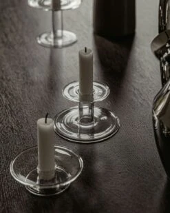 Menu Abacus Kerzenhalter Transparent, Ø11x5,5 Cm -Heimdekoration Rabatt menu abacus candle holder clear 2