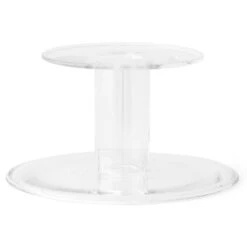 Menu Abacus Kerzenhalter Transparent, Ø11x5,5 Cm