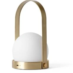 Menu Carrie Lamp, Brushed Brass
