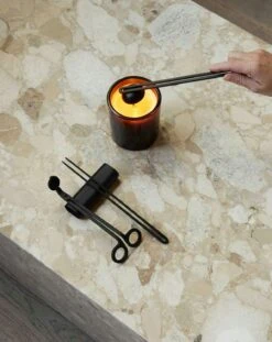 Menu Clip Candle Care Set, Schwarz -Heimdekoration Rabatt menu clip candle care kit black 2