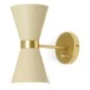 Menu Collector Wandleuchte, Creme/Poliertes Messing 1 Menu Collector Wandleuchte, Creme/Poliertes Messing -Heimdekoration Rabatt menu collector wall lamp creme 0