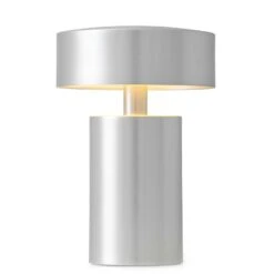 Menu Column Tischlampe Tragbar Ø12 Cm, Aluminium