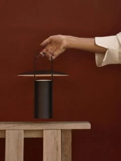 Menu Ray Tischlampe Tragbar, Schwarz -Heimdekoration Rabatt menu ray table lamp portable ce etl uk black 5