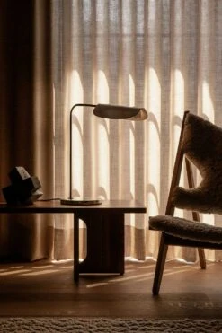 Menu Wing Tischlampe, Polished Aluminum -Heimdekoration Rabatt menu wingtable lampaluminum 5