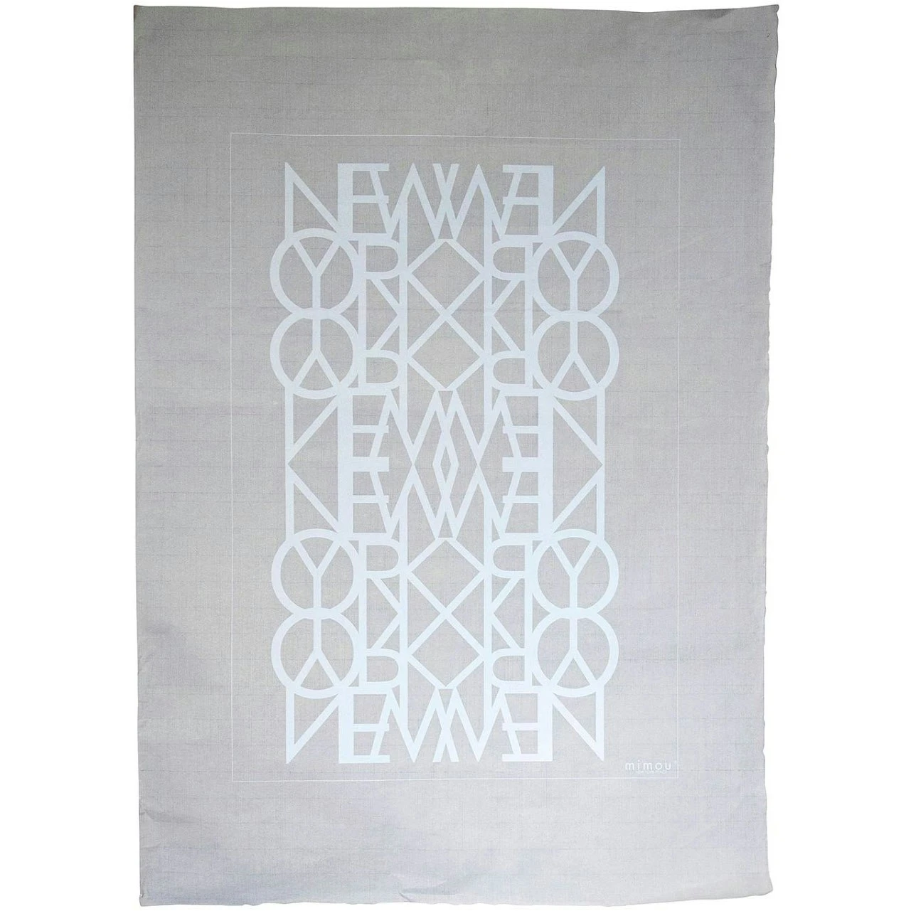 New York Peace Poster 50x70 Cm, Weiß 3 New York Peace Poster 50x70 Cm, Weiß