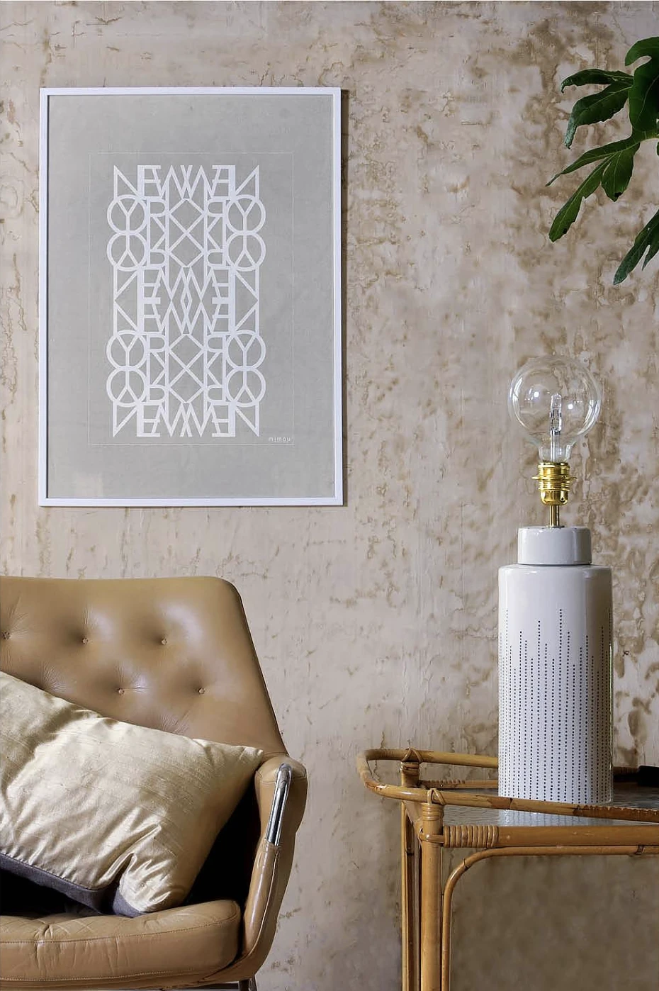 New York Peace Poster 50x70 Cm, Weiß 4 New York Peace Poster 50x70 Cm, Weiß – Bild 2