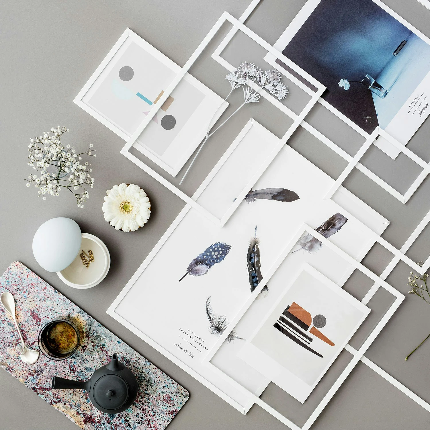 Moebe Frame A2 Rahmen 44x61,5 Cm, Weiß 5 Moebe Frame A2 Rahmen 44x61,5 Cm, Weiß – Bild 3