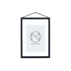 Moebe Frame A5 Rahmen 16,8x23 Cm, Schwarz
