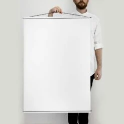 Moebe Posteraufhängung 70x100, Schwarz