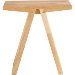 Muubs Angle Stool Solid Oak, Natural / Oil