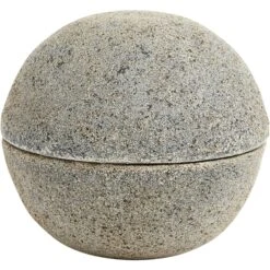 Muubs Stain Bonbonniere Terrakotta 15x13 Cm, Graubraun