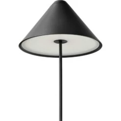 New Works Brolly Tischlampe Tragbar, Steel Black -Heimdekoration Rabatt new works brolly 12