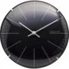NeXtime Big Stripe Mini Dome Wall Clock, Black -Heimdekoration Rabatt nextime big stripe mini dome wall clock 3