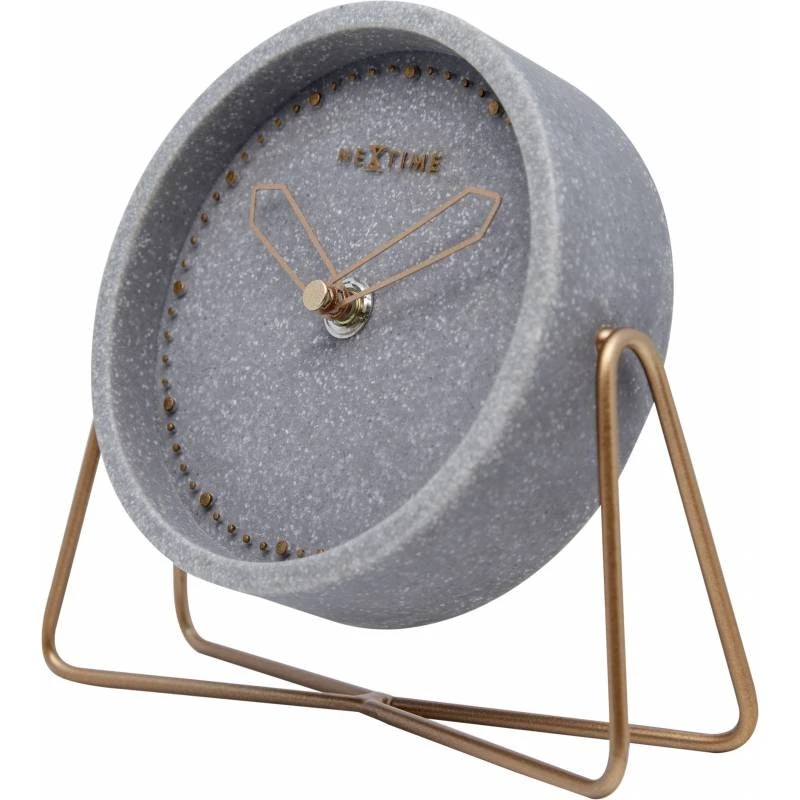 NeXtime Cross Table Clock, Grey 4 NeXtime Cross Table Clock, Grey – Bild 2