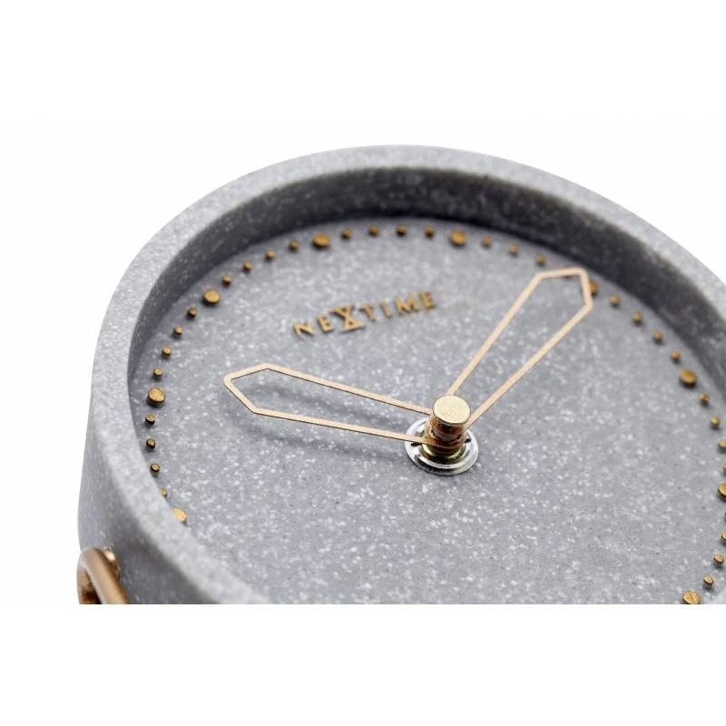 NeXtime Cross Table Clock, Grey 5 NeXtime Cross Table Clock, Grey – Bild 3