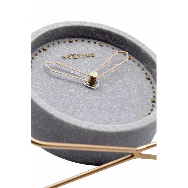 NeXtime Cross Table Clock, Grey 6 NeXtime Cross Table Clock, Grey – Bild 4