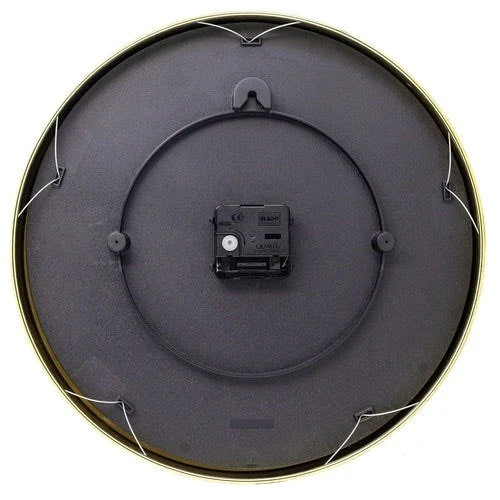 NeXtime Essential Gold Wanduhr 34 Cm, Gelb 4 NeXtime Essential Gold Wanduhr 34 Cm, Gelb – Bild 2