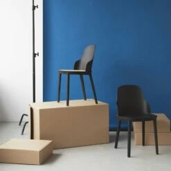 Normann Copenhagen Allez Stuhl Mit Geformtem Gewebe, Schwarz -Heimdekoration Rabatt normann copenhagen allez stuhl mit geformtem gewebe 2