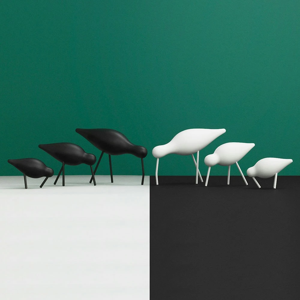 Normann Copenhagen Shorebird Large, Eiche/Schwarz 7 Normann Copenhagen Shorebird Large, Eiche/Schwarz – Bild 5