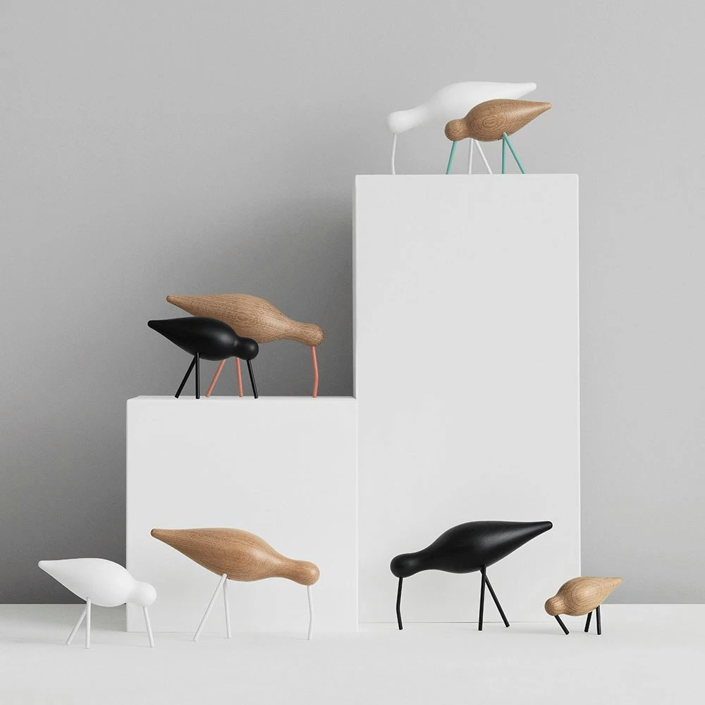 Normann Copenhagen Shorebird Large, Eiche/Schwarz 5 Normann Copenhagen Shorebird Large, Eiche/Schwarz – Bild 3