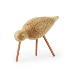 Normann Copenhagen Shorebird Medium, Eiche/Weiß -Heimdekoration Rabatt normann copenhagen shorebird medium 0 2