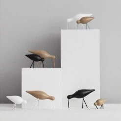 Normann Copenhagen Shorebird Small, Schwarz/Schwarz -Heimdekoration Rabatt normann copenhagen shorebird small 2