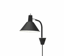 Arcon Wandleuchte, Schwarz / Chrom 9 Arcon Wandleuchte, Schwarz / Chrom -Heimdekoration Rabatt nuad arcon wall lamp black chrome 1