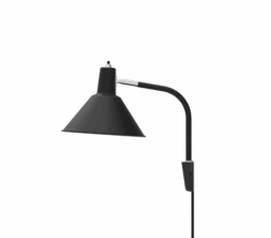 Arcon Wandleuchte, Schwarz / Chrom 11 Arcon Wandleuchte, Schwarz / Chrom -Heimdekoration Rabatt nuad arcon wall lamp black chrome 3