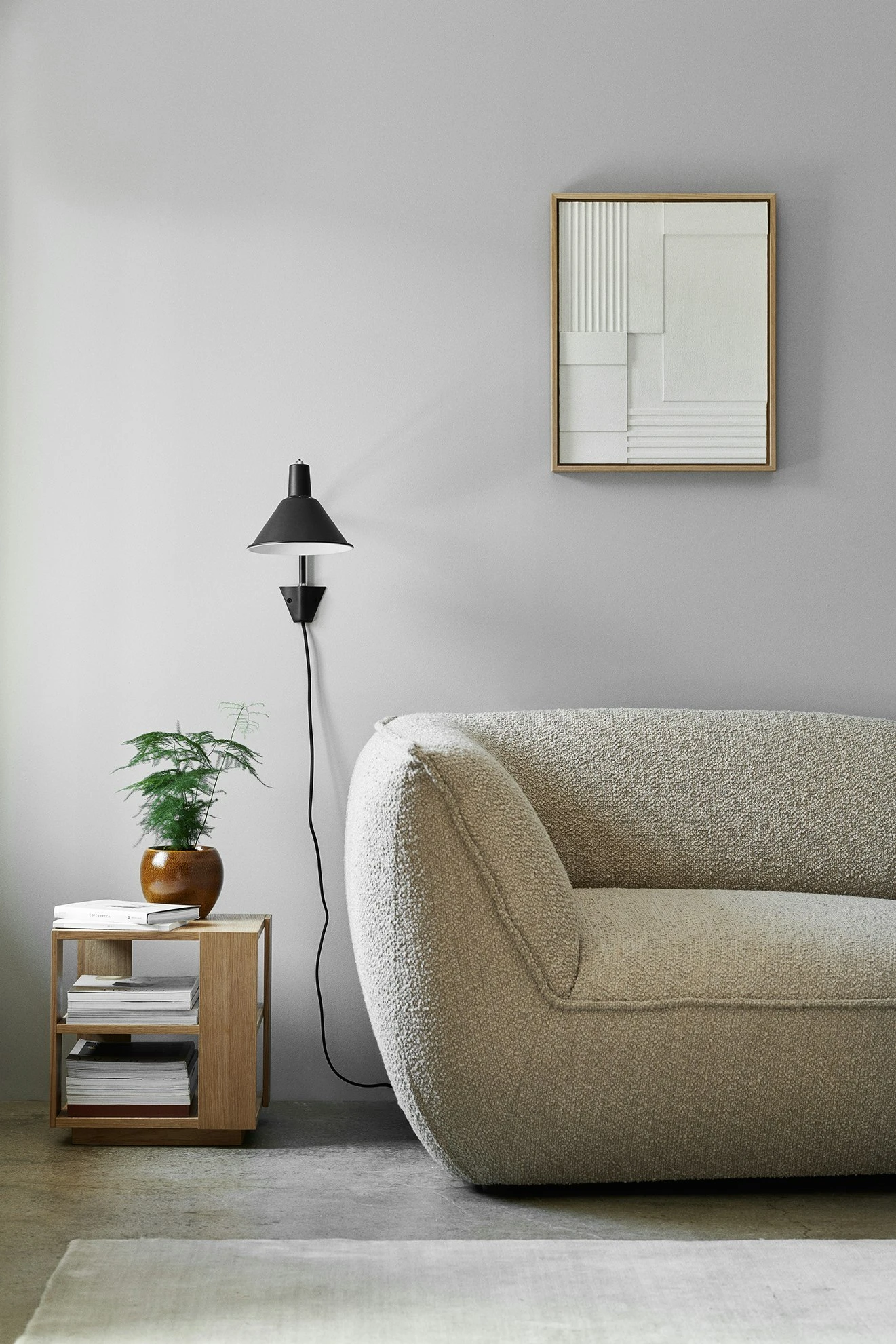 Arcon Wandleuchte, Schwarz / Chrom 8 Arcon Wandleuchte, Schwarz / Chrom – Bild 6