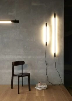 Radent Wandleuchte 1350 Mm, Schwarz -Heimdekoration Rabatt nuad radent 17