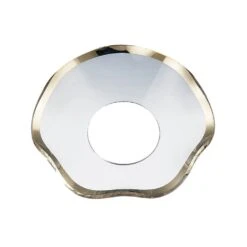 Lichtermanschette Mit Goldkante,