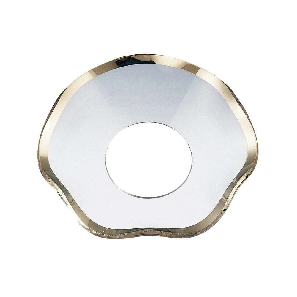 Lichtermanschette Mit Goldkante, 3 Lichtermanschette Mit Goldkante,