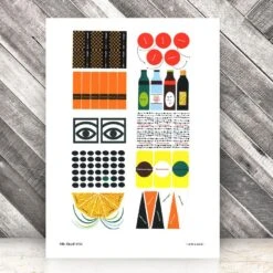 Ögon Chocolate Box Poster 50x70cm 6 Ögon Chocolate Box Poster 50x70cm -Heimdekoration Rabatt olle eksell ogon cacao chocolate box poster 50x70cm 1