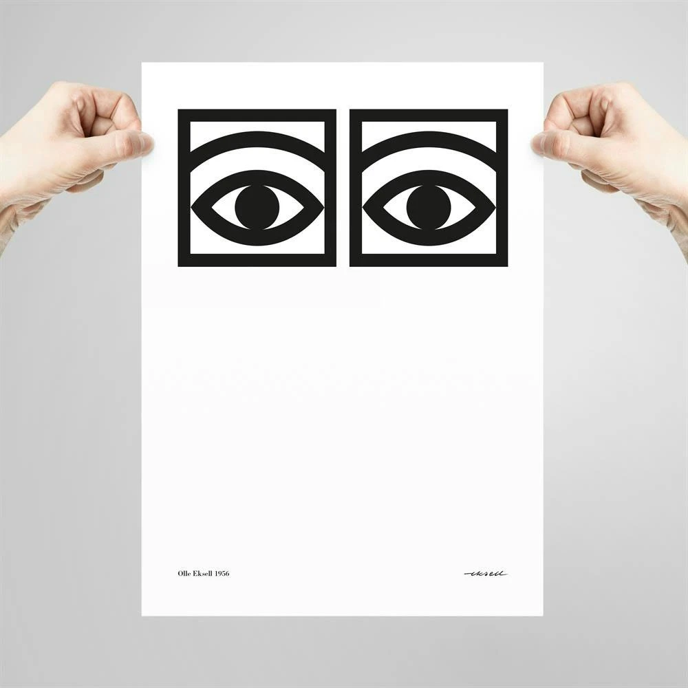 Ögon Poster 50 X 70 Cm 4 Ögon Poster 50 X 70 Cm – Bild 2