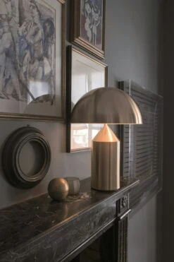 Atollo 233 Tischlampe 70 Cm, Gold 7 Atollo 233 Tischlampe 70 Cm, Gold -Heimdekoration Rabatt oluce atollo 233 table lamp 70 cm 9