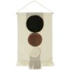OYOY Maru Wanddekoration 60x103 Cm, Braun/Off-white