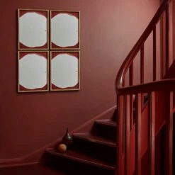 Ensō Red III Poster, 30 X 40 Cm -Heimdekoration Rabatt paper collective enso red iii poster 1